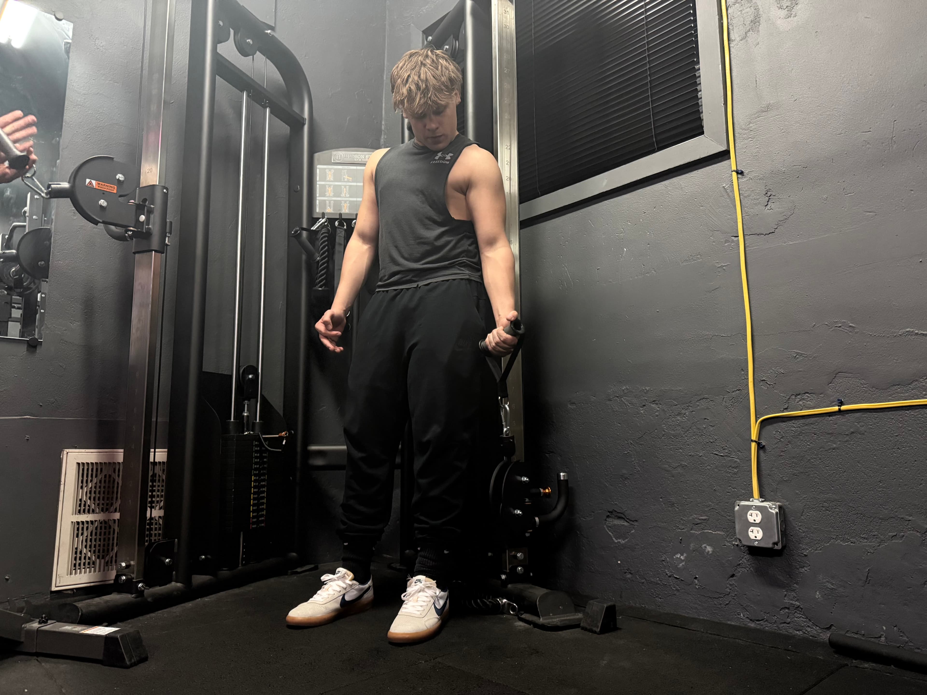 BAM Fitness client after a training session in Dumont, NJ