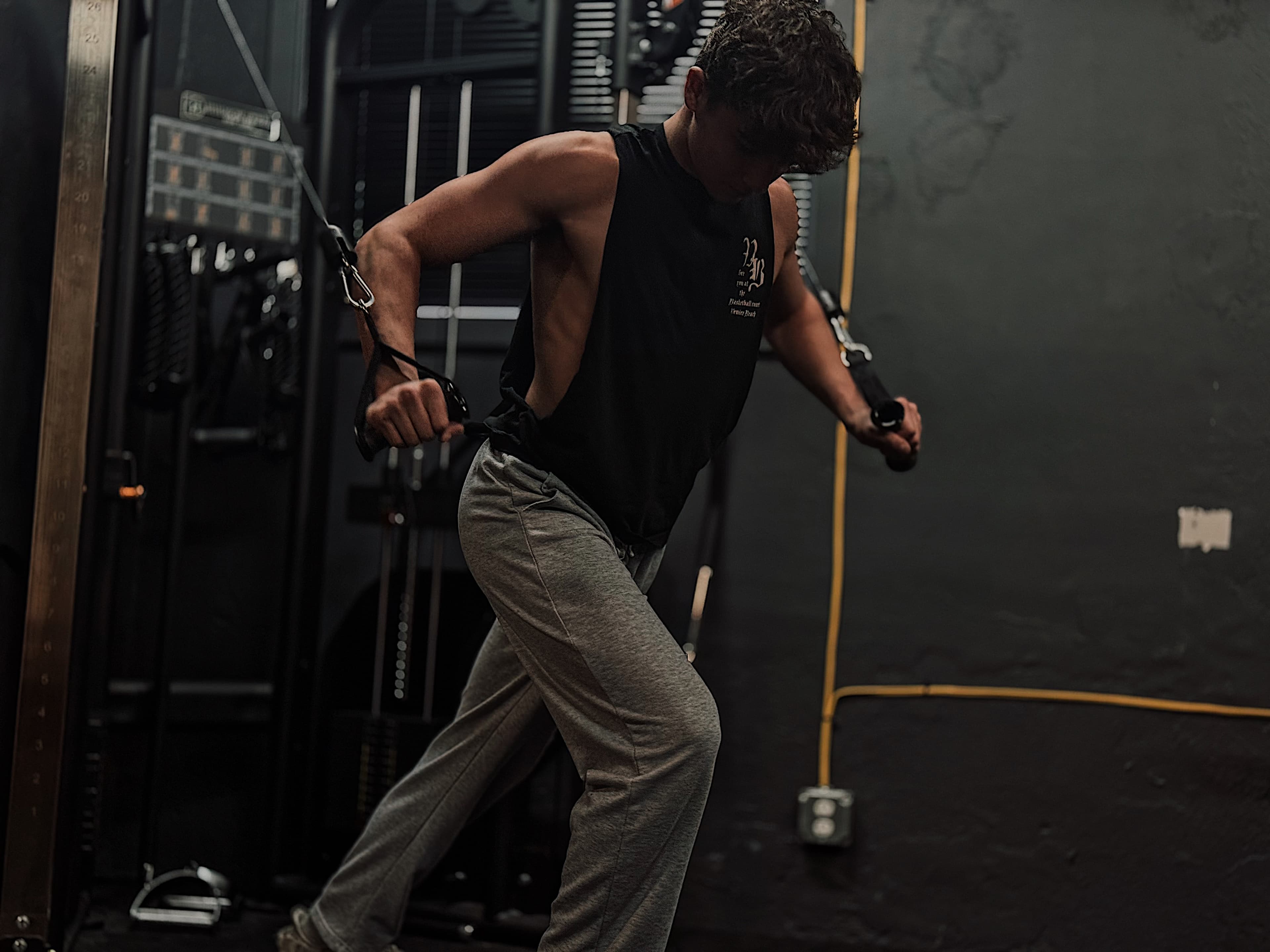 BAM Fitness client during a sports conditioning workout in Dumont, NJ