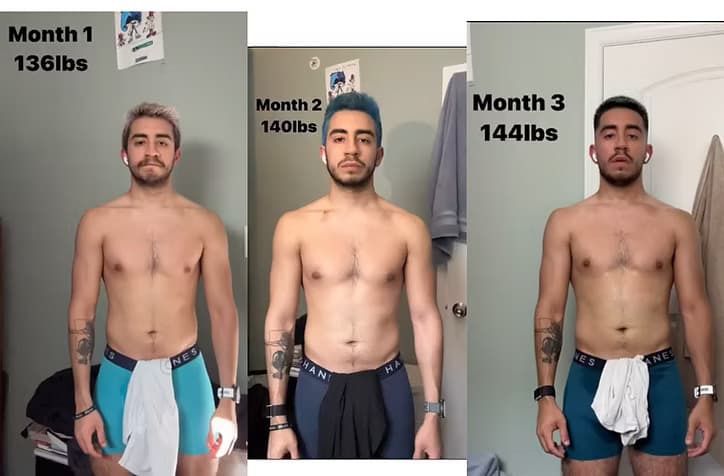 Juan's body transformation with BAM Fitness nutrition coaching