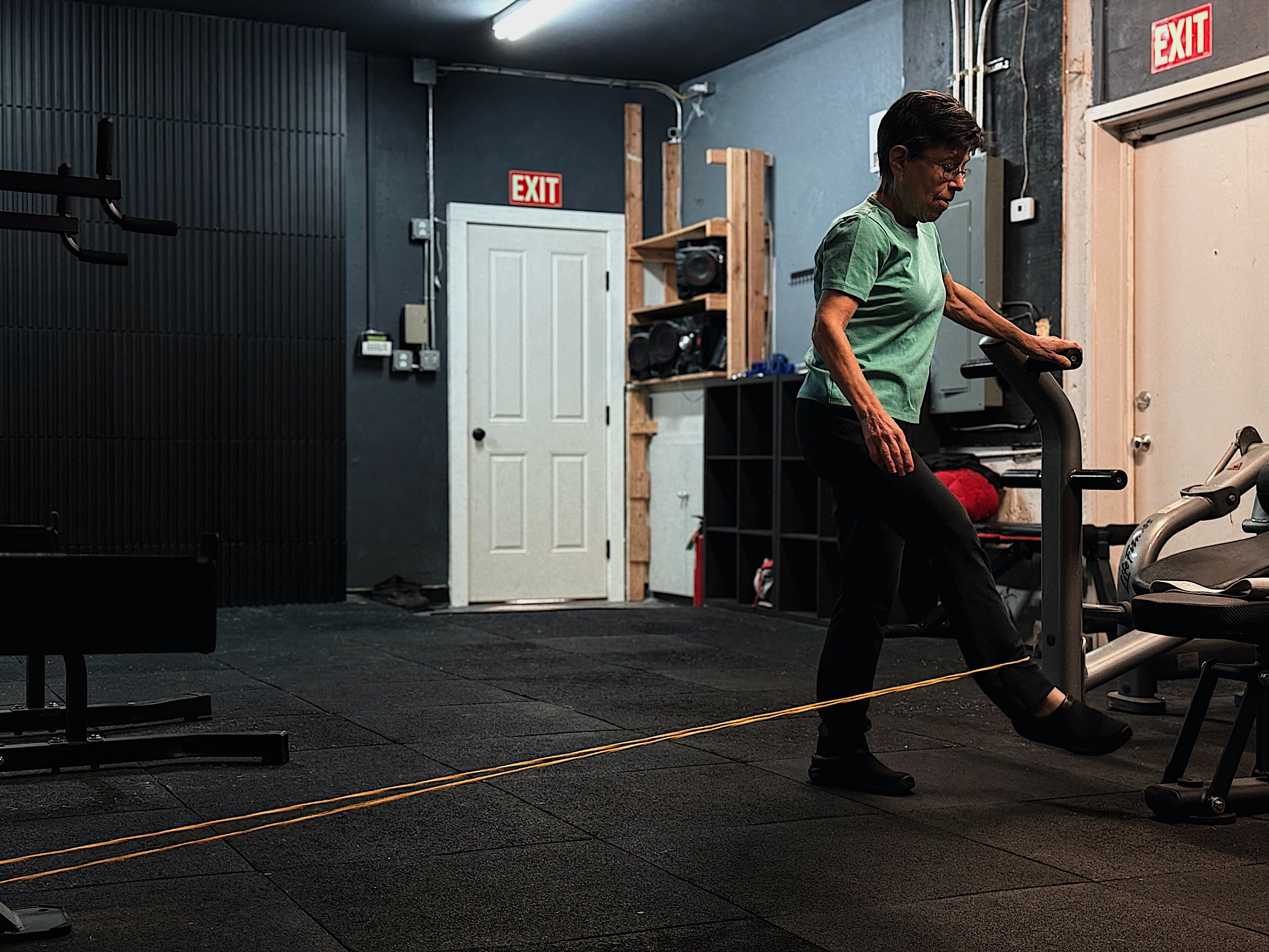 BAM Fitness client during a coached training session in Dumont, NJ